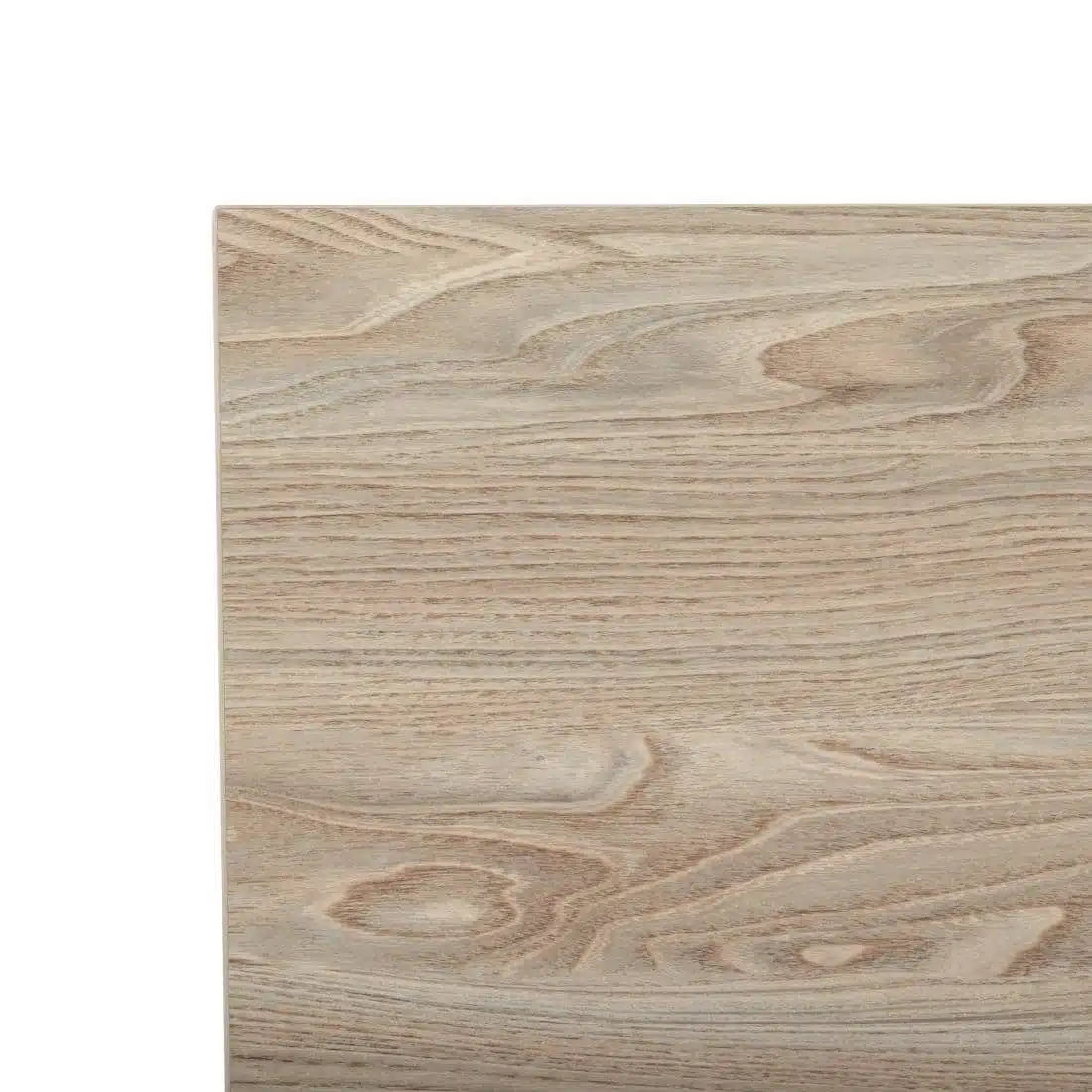 Bolero Pre-drilled Square Tabletop Antique Natural 700mm - Image 3