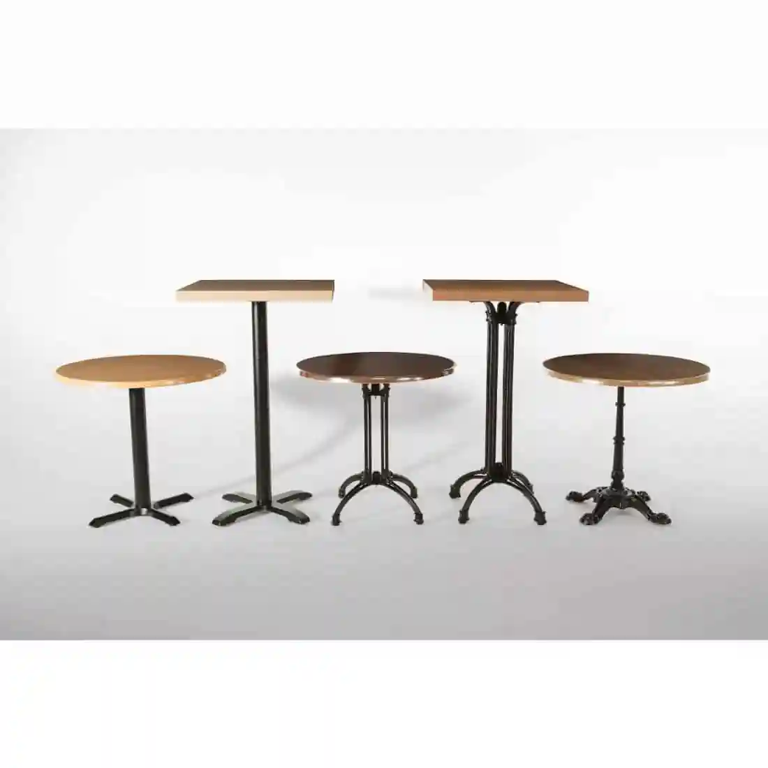 Bolero Cast Iron Decorative Brasserie Table Leg Base - Image 6