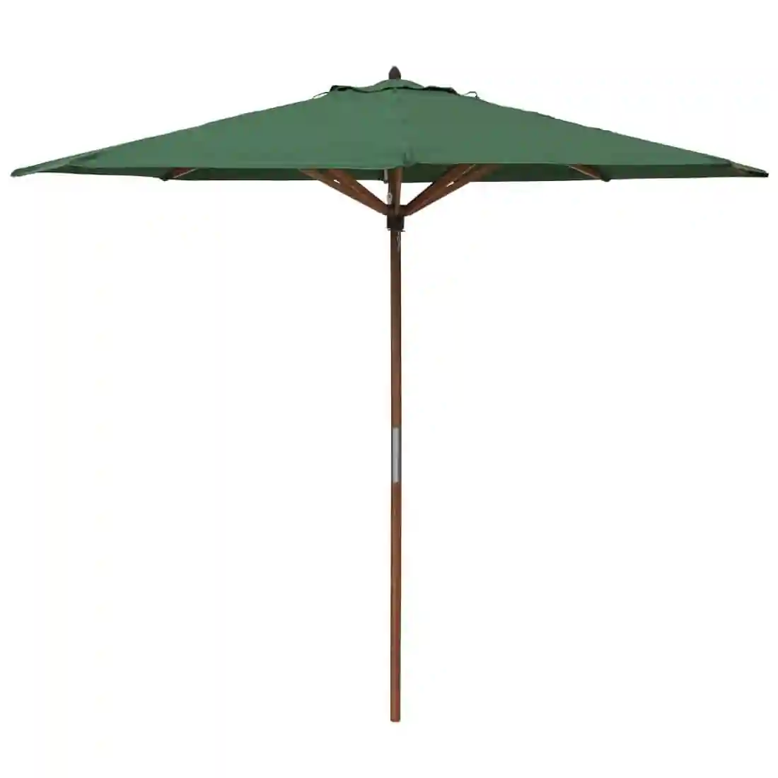 Rowlinson Willington Wooden Parasol Green 2.7m - Image 1