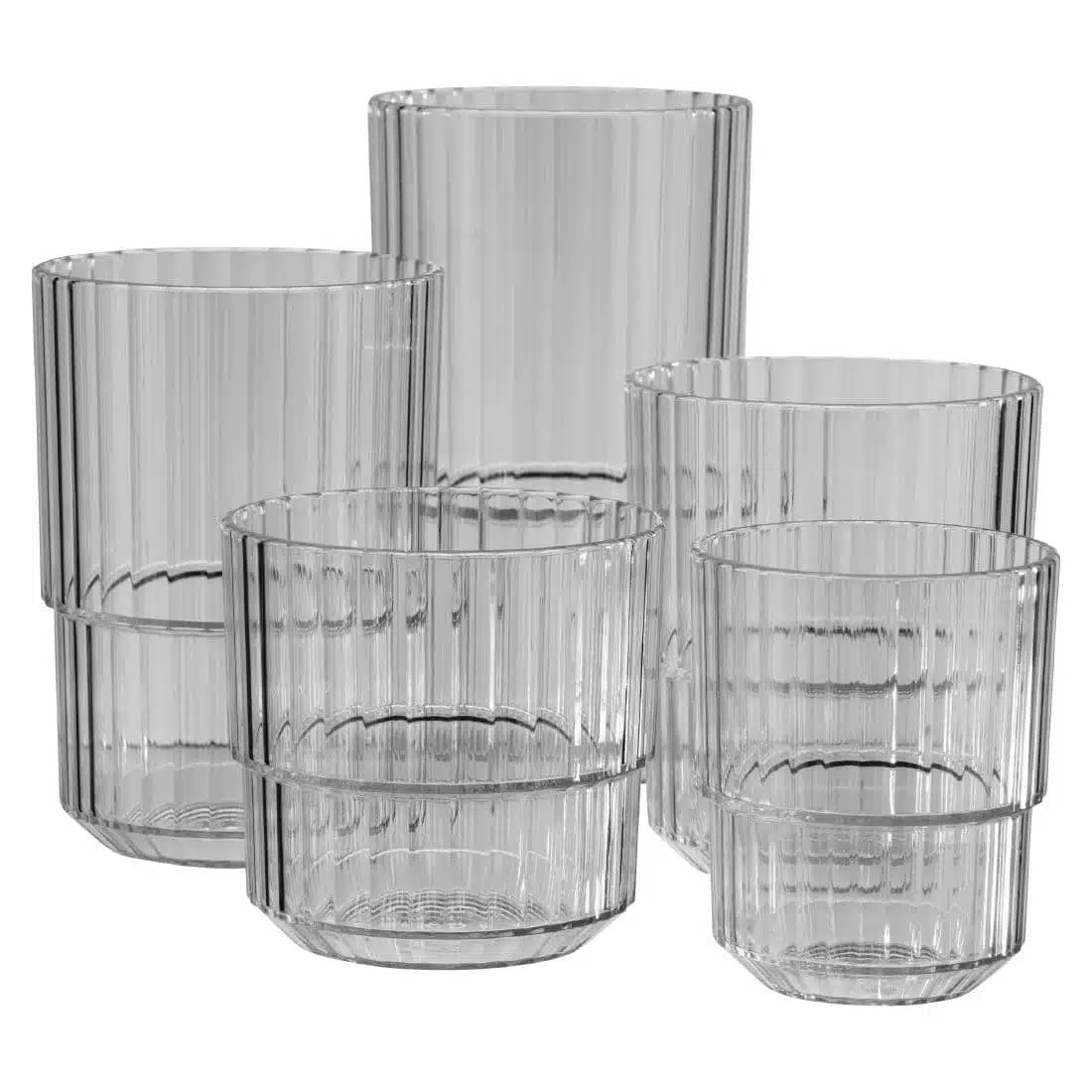 APS Linea French Grey Drinking Cup 300ml (Box of 48) - Image 4
