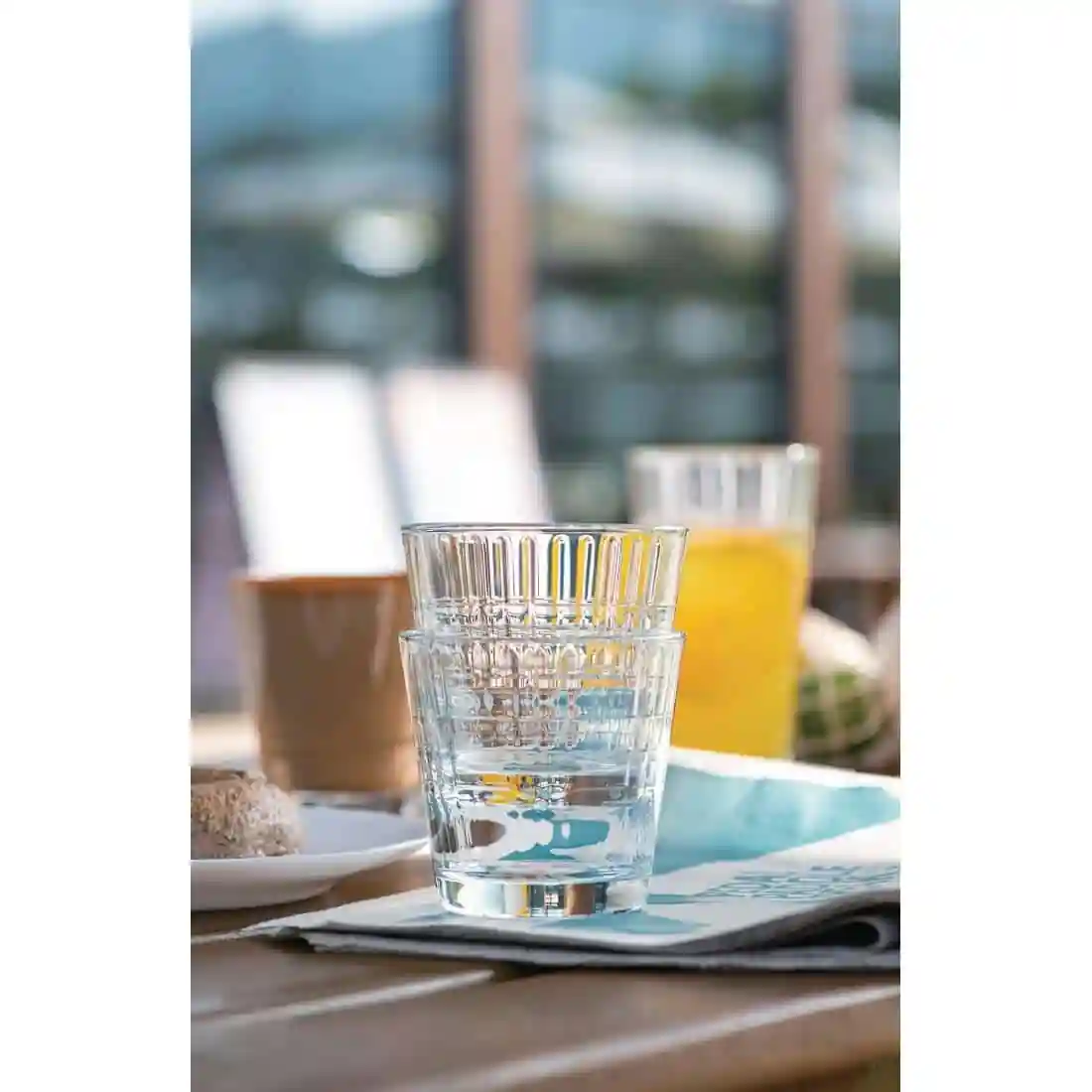 Arcoroc Stack Up Cross Tumblers 260ml (24 pack) - Image 4