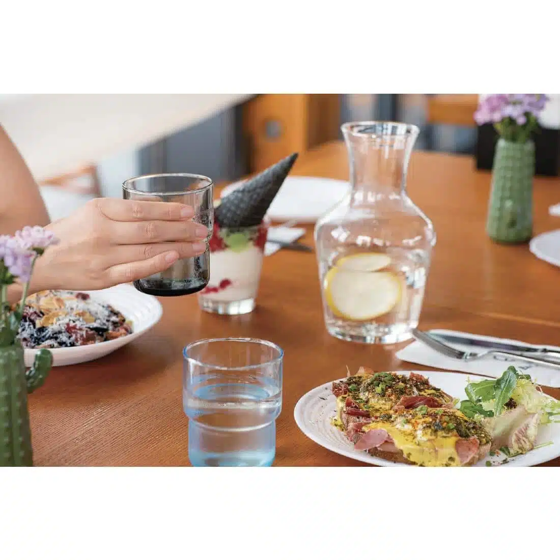 Arcoroc Log Brush Grey Tumblers 220ml (24 pack) - Image 2