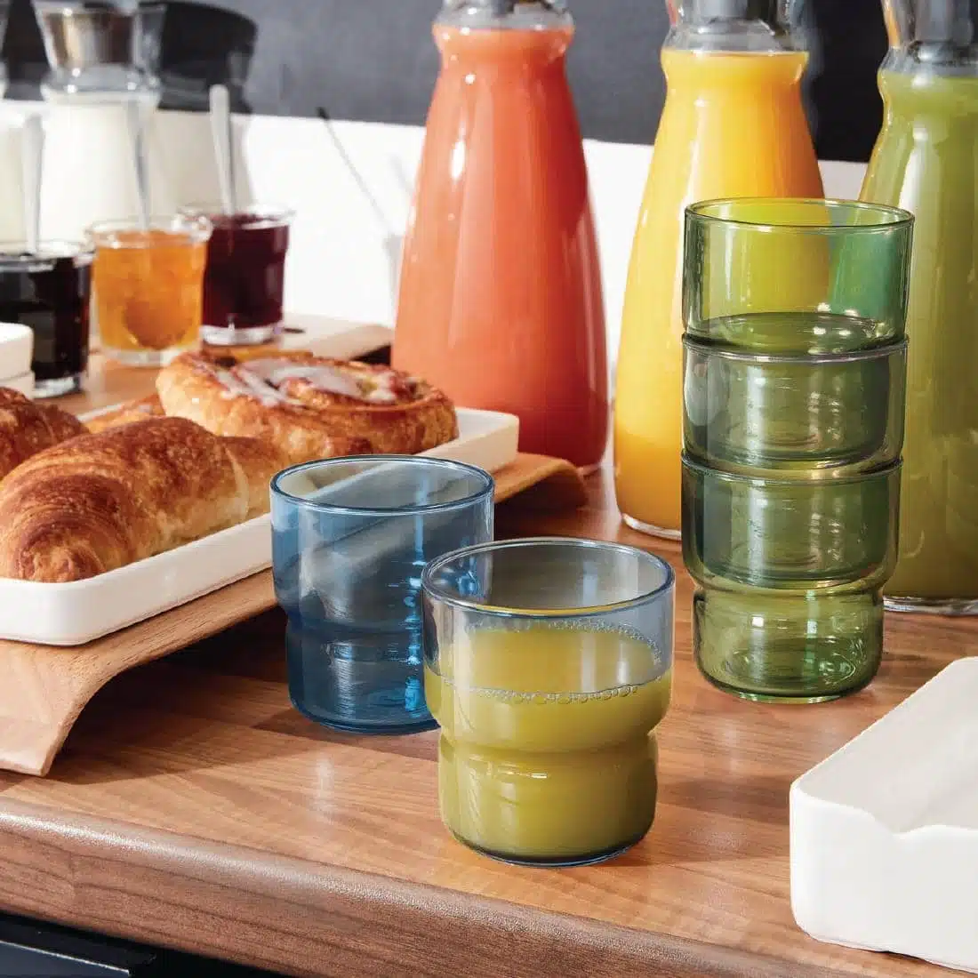 Arcoroc Log Brush Green Tumblers 160ml (48 pack) - Image 4