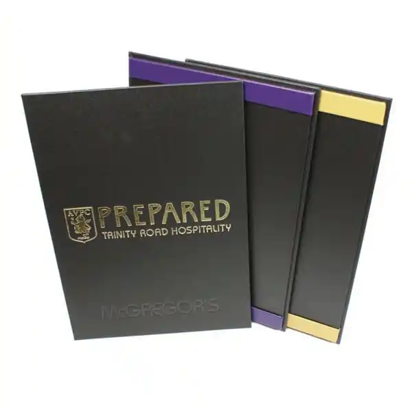 Buckram Menu Boards