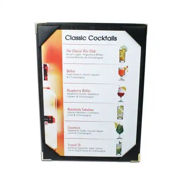 Hydra Leather Menu Boards