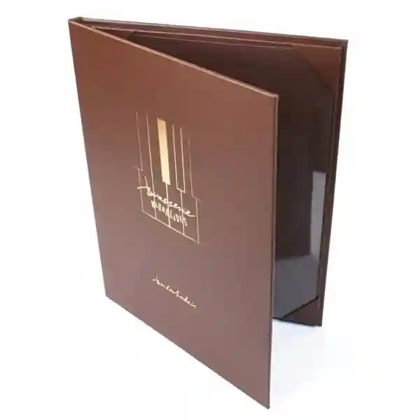 London Buckram Menu Covers
