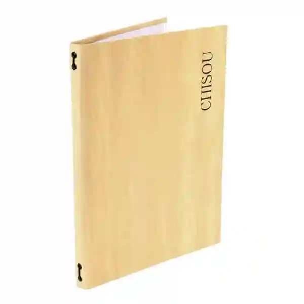 Wood-effect Menu Covers