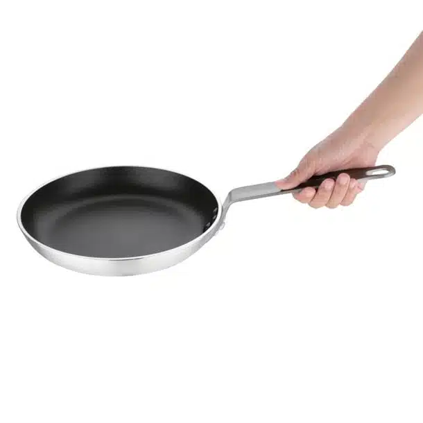 Vogue Aluminium Non-stick Teflon Platinum Plus Frying Pan 24cm