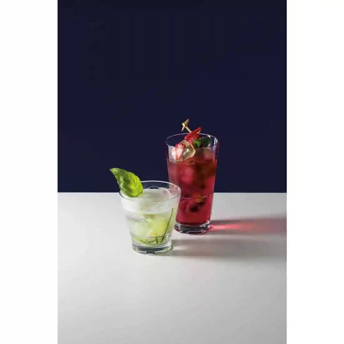 Steelite Capella Stack Clear Short Double Rocks 414ml (Box 12)(Direct) - Image 3