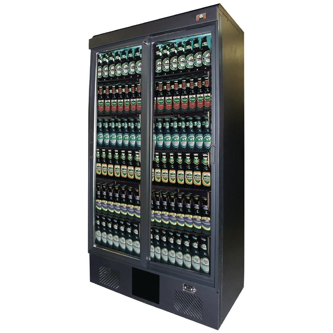 Gamko Upright Bottle Cooler - Double Sliding Door 500 Ltr