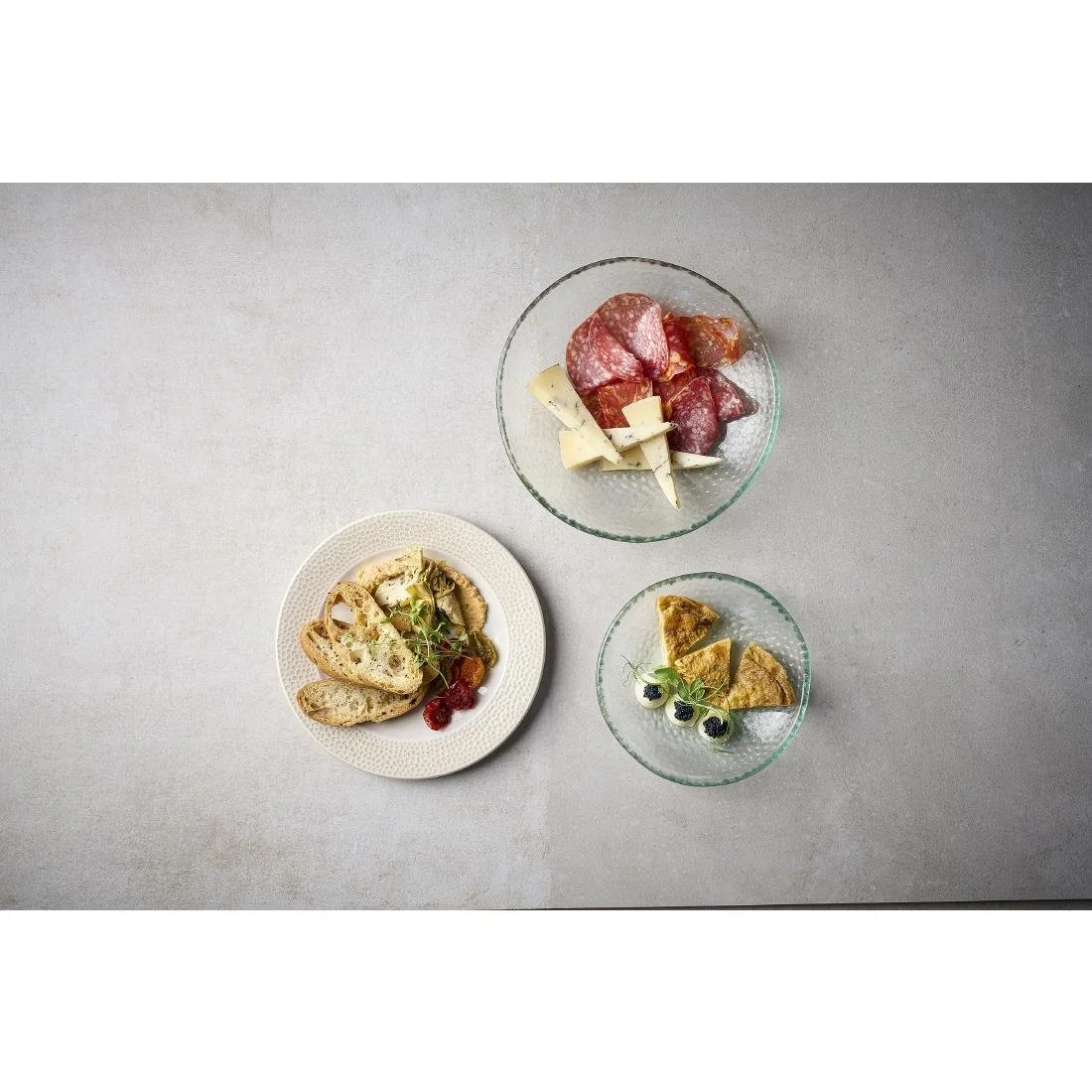 Churchill Isla Glasses Clear Organic Glasses Plates 225mm (6 Pack) - Image 4