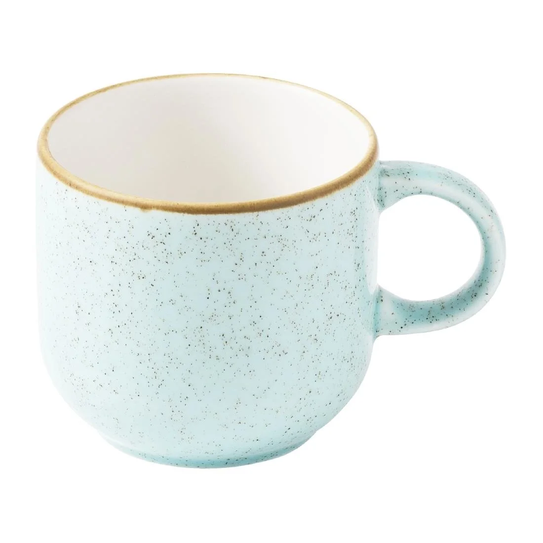 Churchill Stonecast Bubble Mugs Duck Egg Blue 440ml (6 Pack) - Image 1