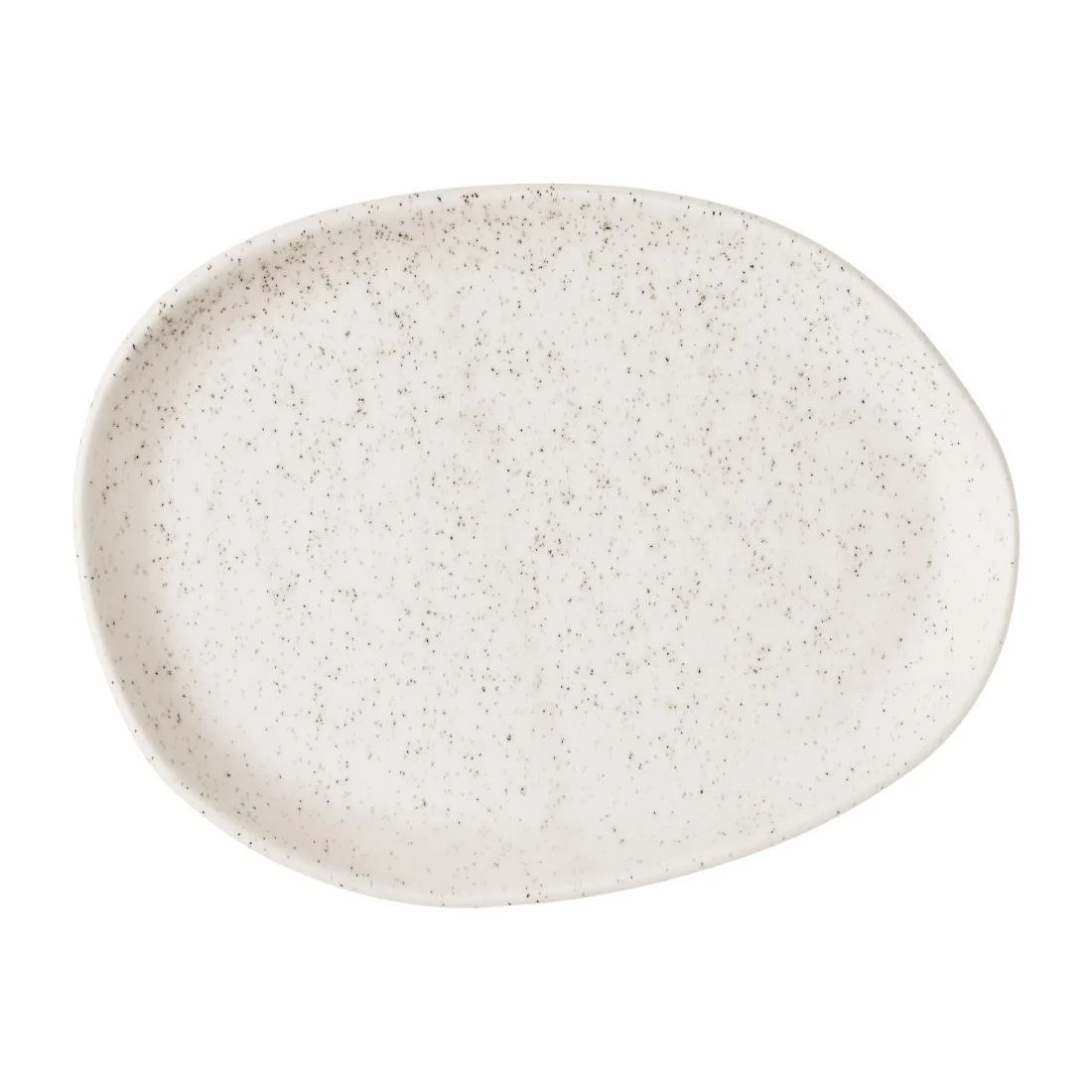 Churchill Stonecast Natural Organic Platters Barley White 260x200mm (6 Pack) - Image 1