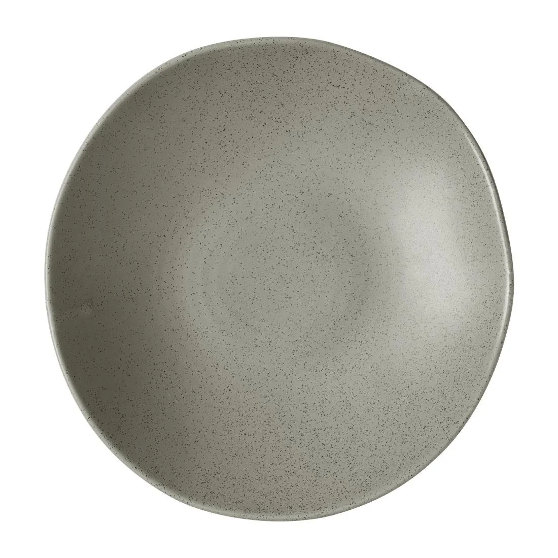 Churchill Stonecast Natural Organic Coupe Bowls Peppercorn Grey 250mm (6 Pack) - Image 1