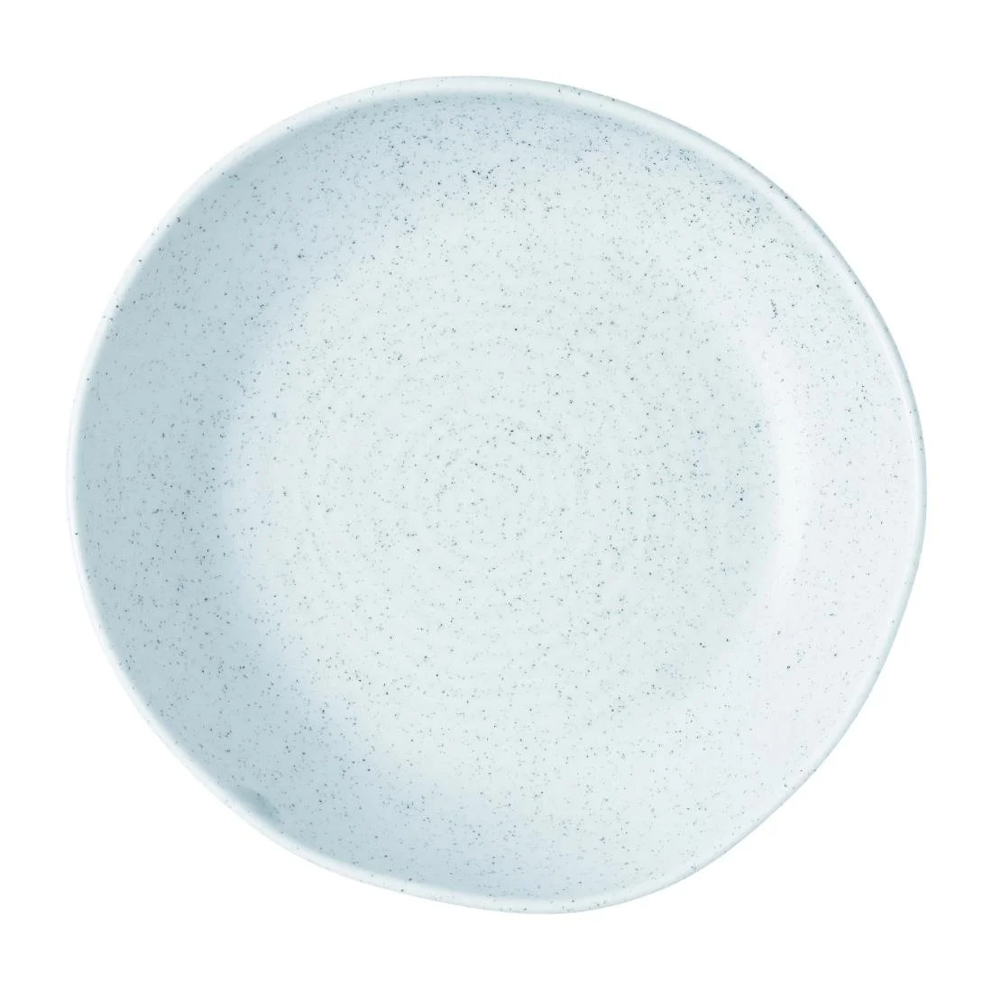 Churchill Stonecast Natural Organic Deep Bowls Duck Egg Blue 250mm (6 Pack) - Image 1
