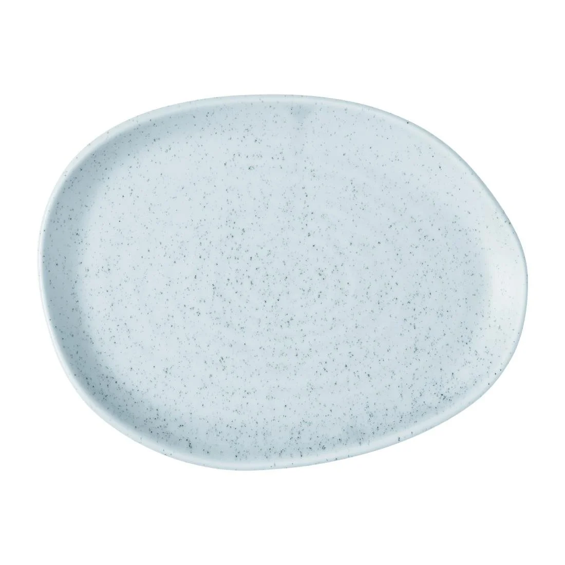 Churchill Stonecast Natural Organic Platters Duck Egg Blue 260x200mm (6 Pack) - Image 1