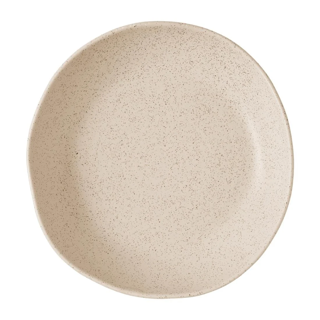 Churchill Stonecast Natural Organic Deep Bowls Nutmeg Cream 250mm (6 Pack) - Image 1