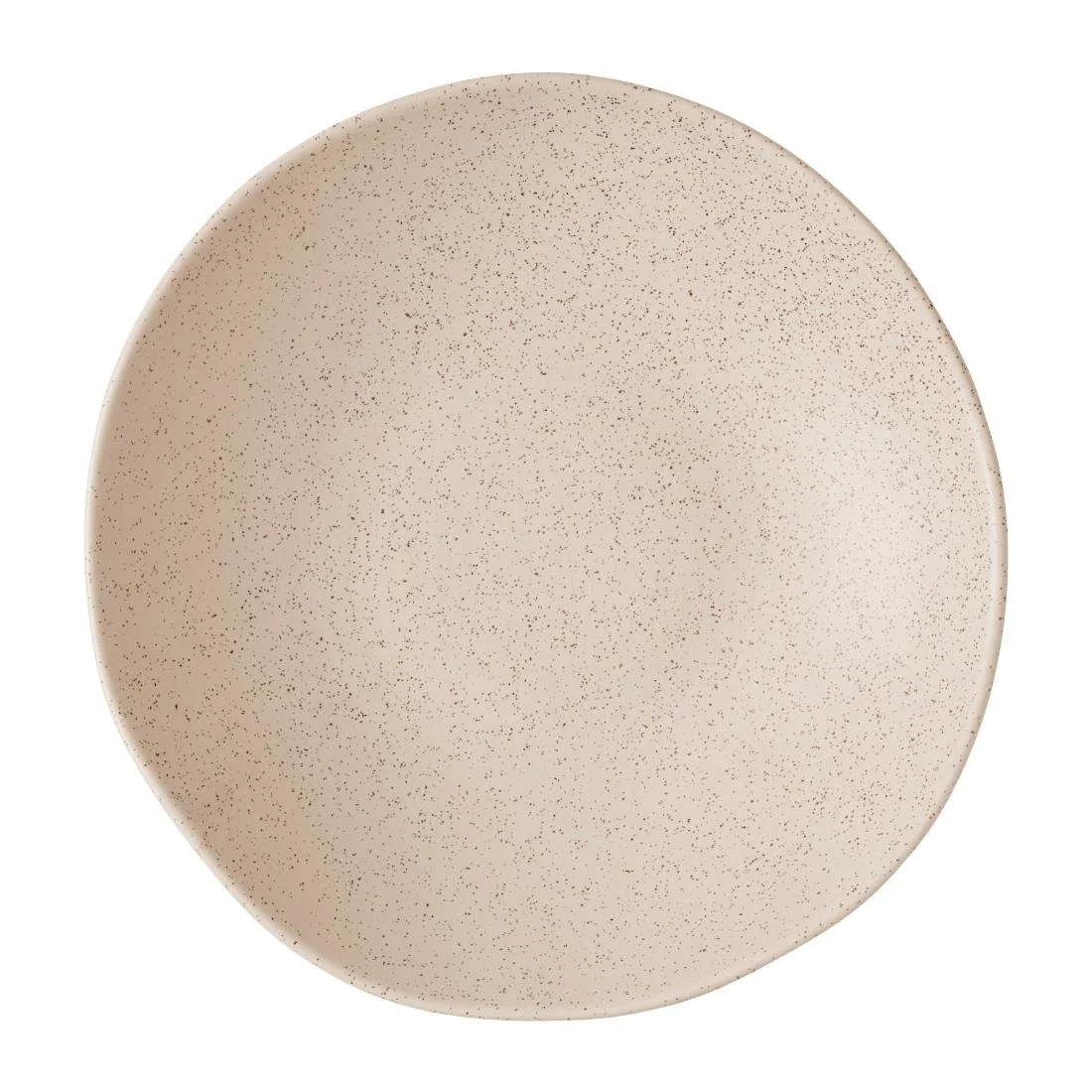 Churchill Stonecast Natural Organic Coupe Bowls Nutmeg Cream 250mm (6 Pack) - Image 1