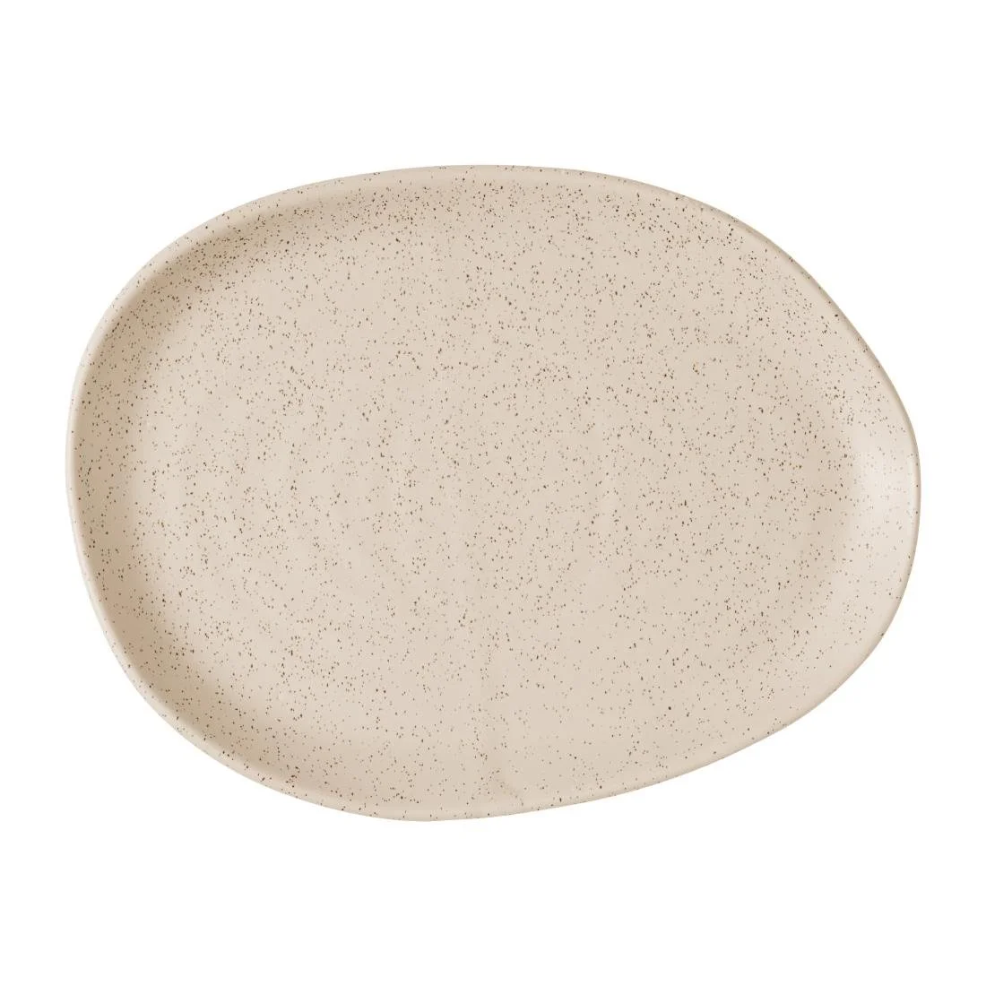 Churchill Stonecast Natural Organic Platters Nutmeg Cream 260x200mm (6 Pack) - Image 1