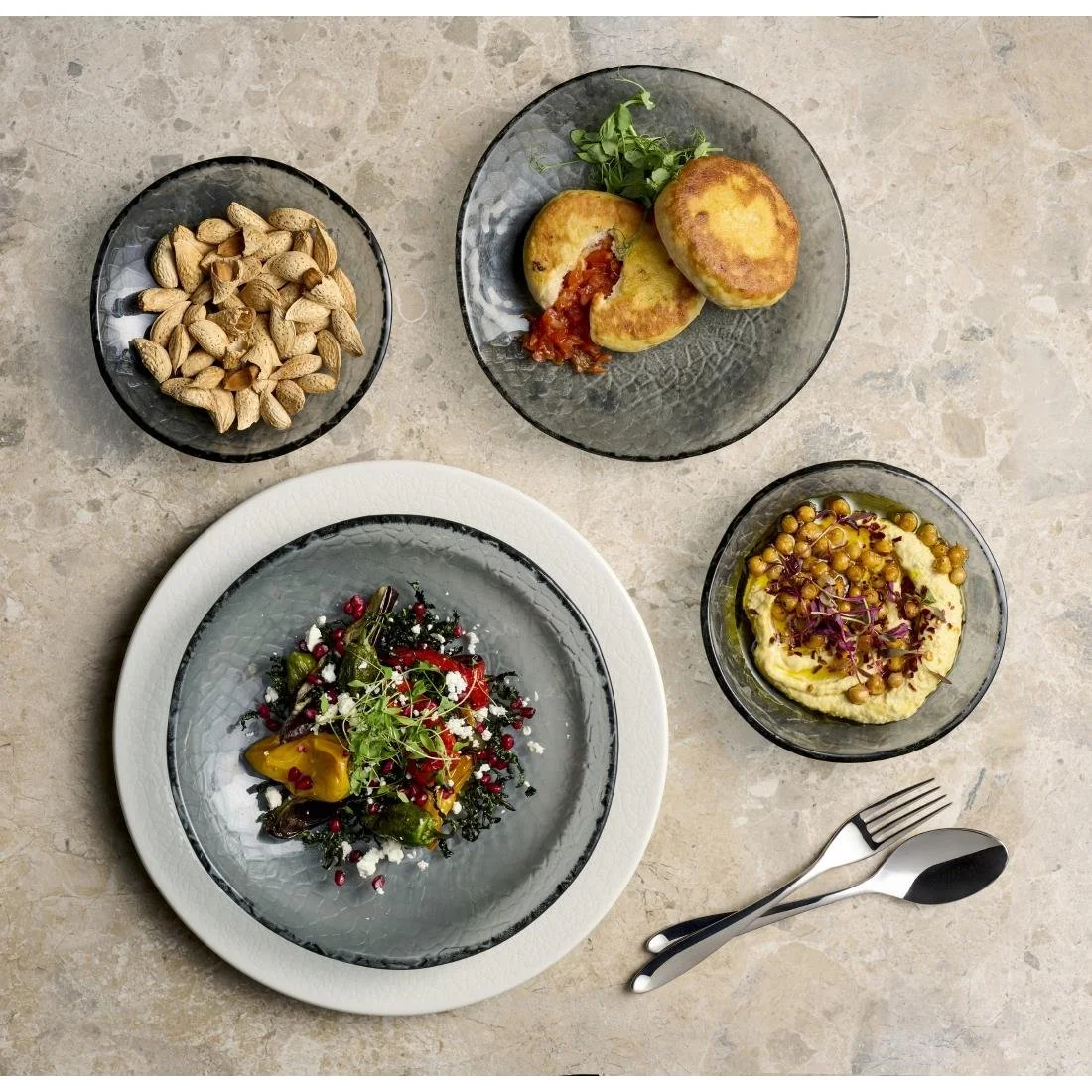 Churchill Viana Organic Glasses Plates Dusk 295mm (6 Pack) - Image 5