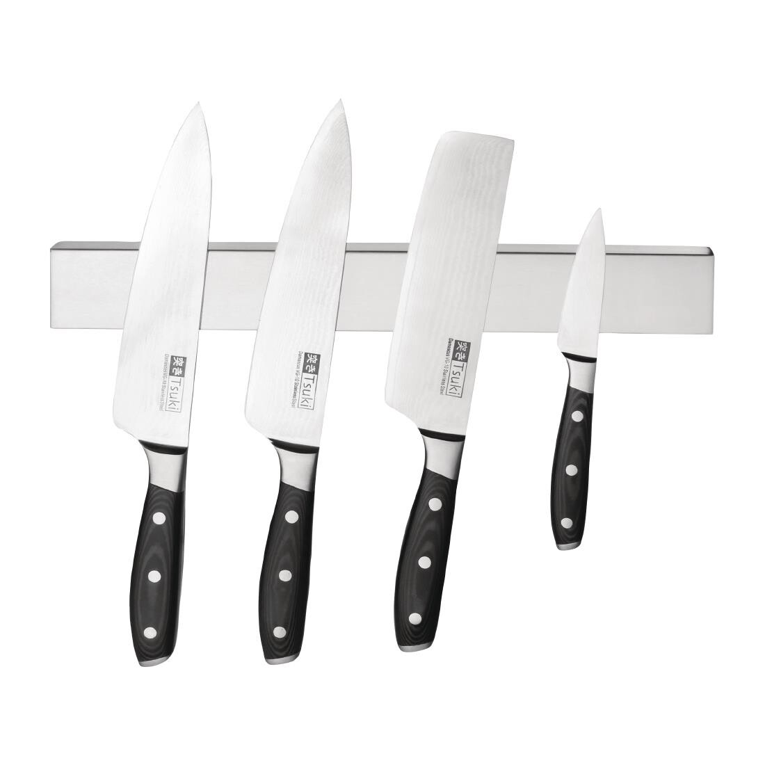 Vogue Stainless Steel Magnetic Knife Rack 300mm