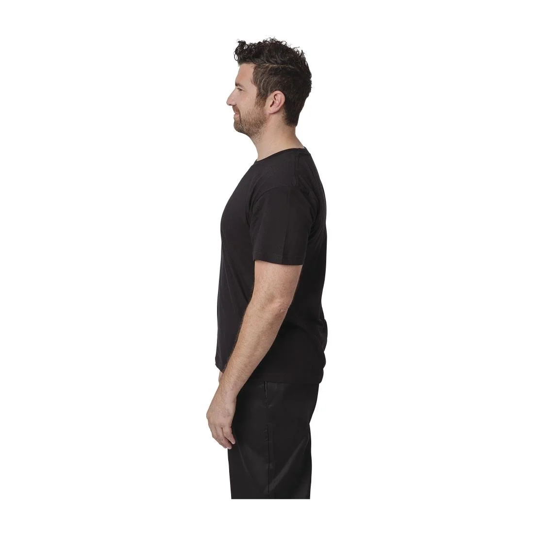 Unisex Chef T-Shirt Black - Image 5