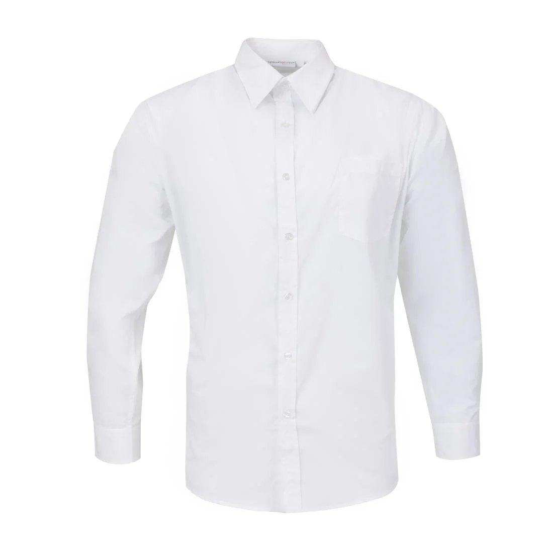 Uniform Works Unisex Long Sleeve Shirt White XL