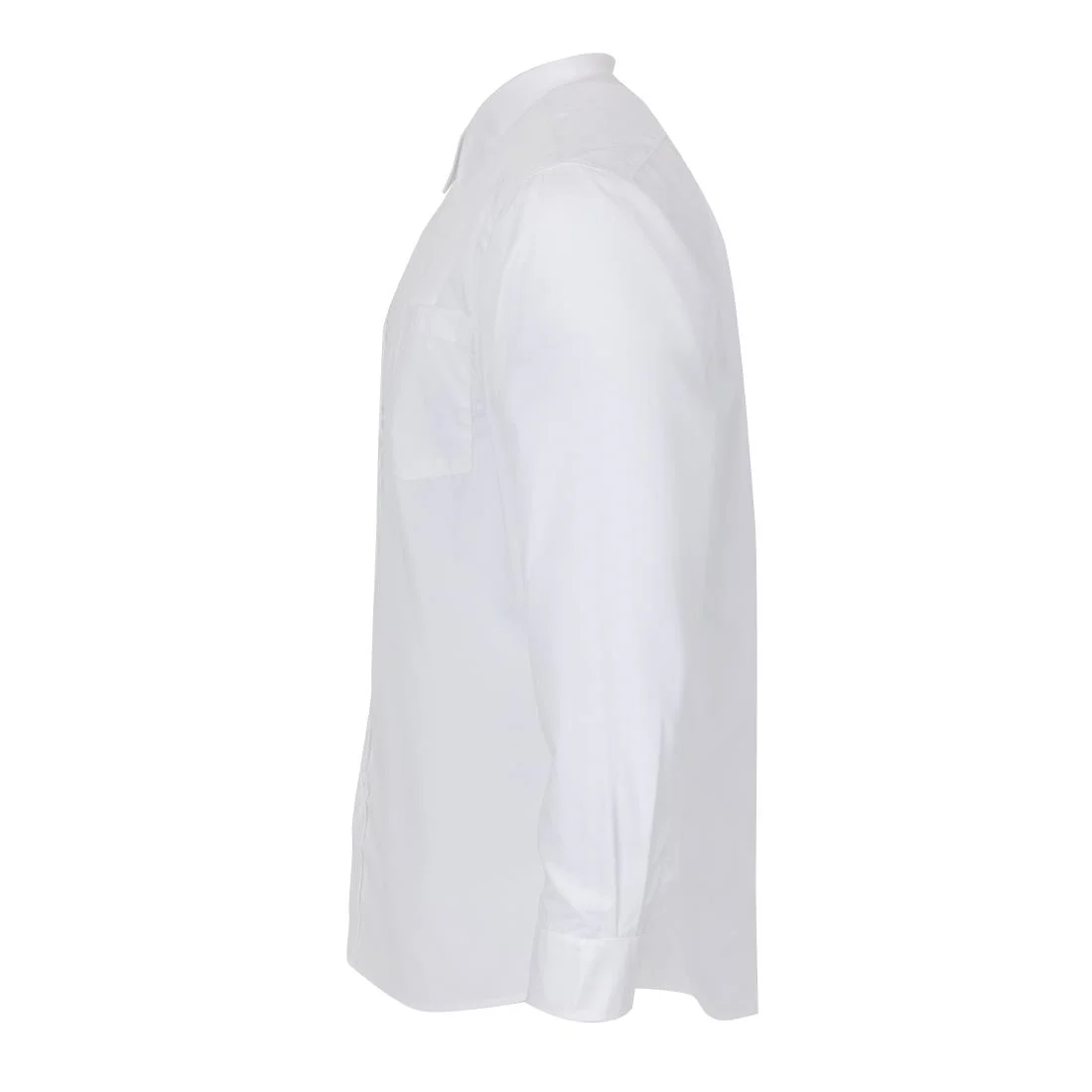 Uniform Works Unisex Long Sleeve Shirt White L