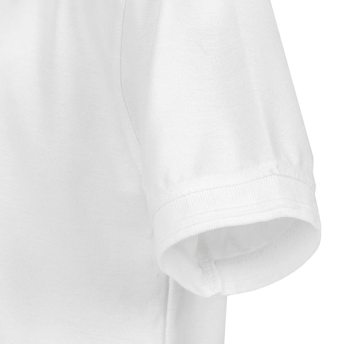 Unisex Polo Shirt White - Image 8