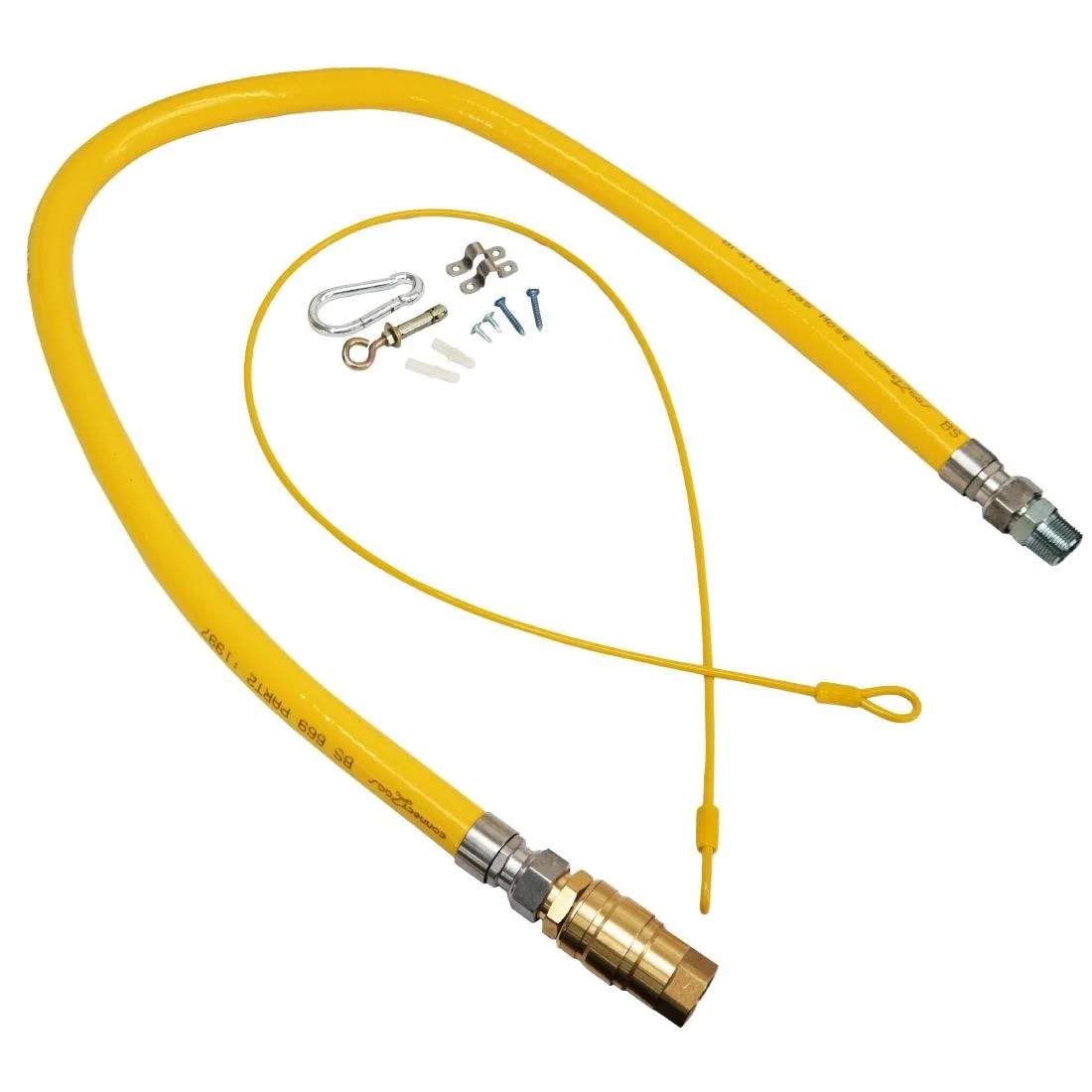 Connect2Gas Braided Quick Release Gas Hose 3/4" - Image 1