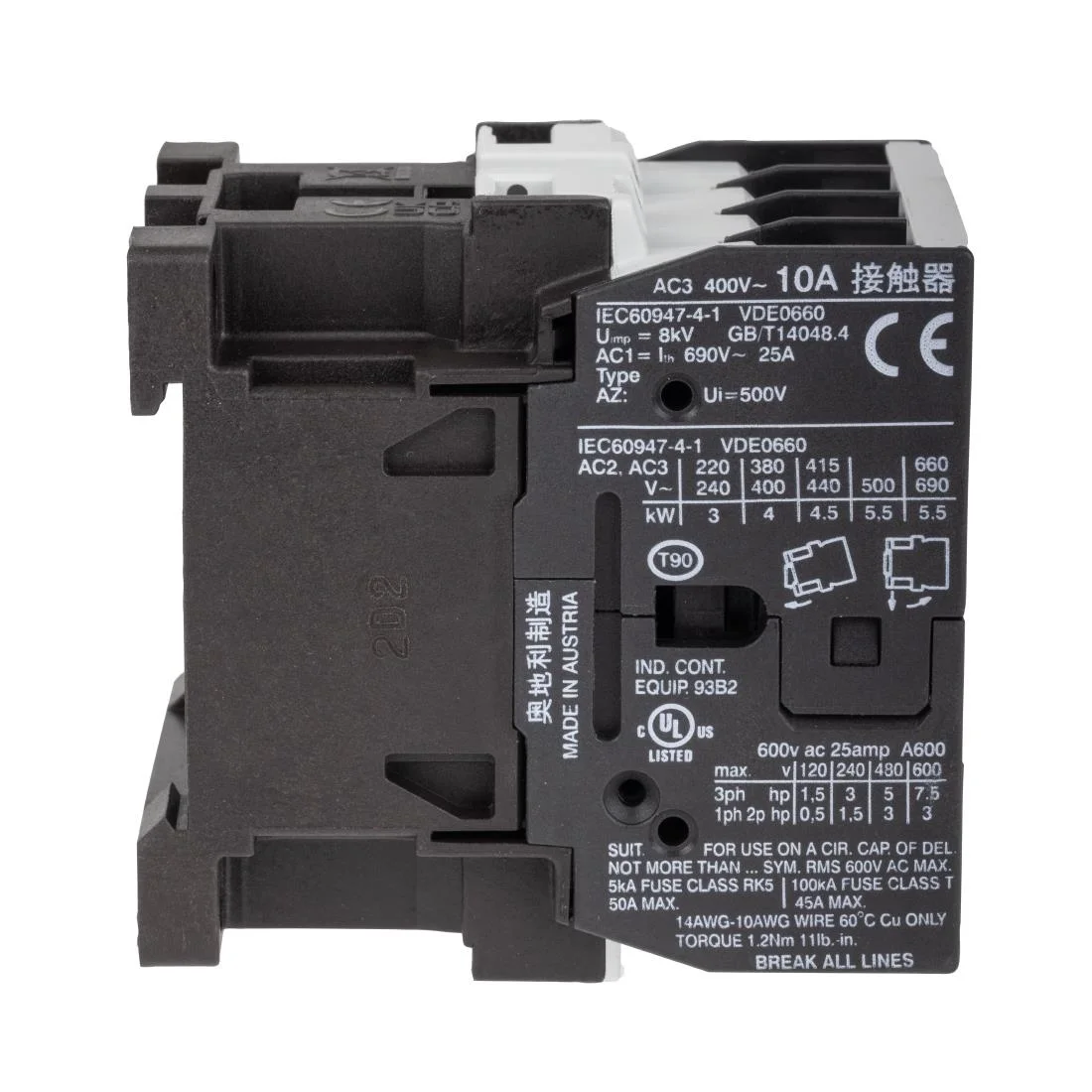 Buffalo Contactor 4 Poles - Image 5