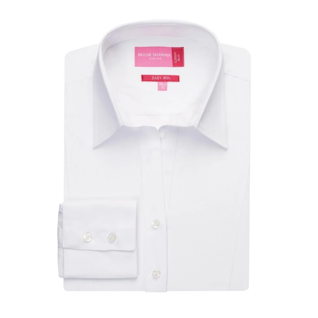 Brook Taverner Ladies Long Sleeve White Palena Shirt - Image 1