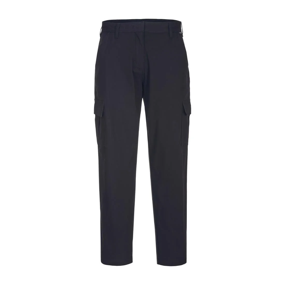Portwest Eco Women's Stretch Cargo Trousers Black - Image 2