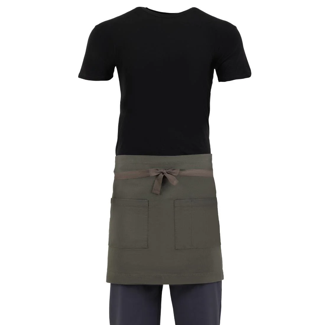 Southside Cotton Canvas Waist Apron Khaki - Image 5