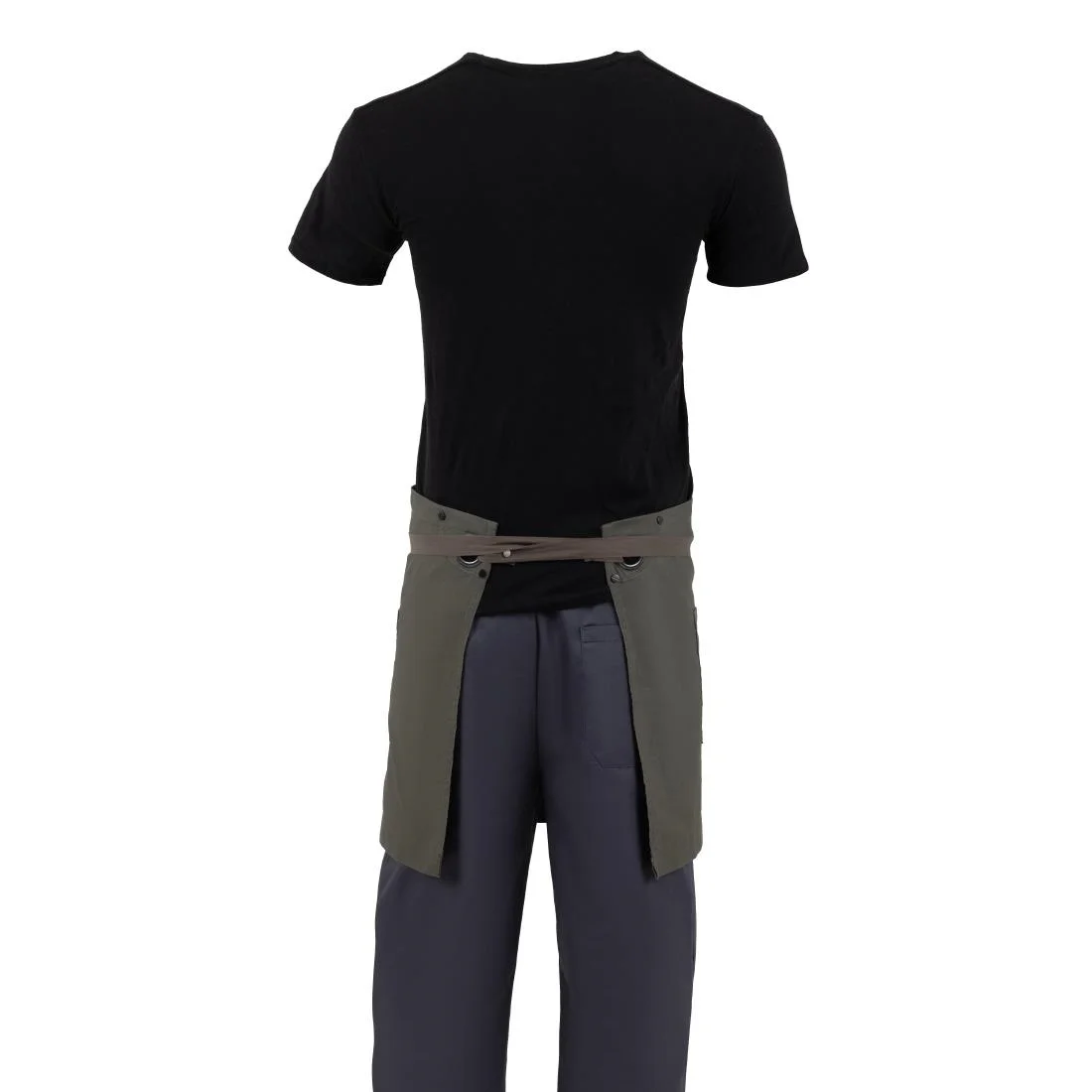 Southside Cotton Canvas Waist Apron Khaki - Image 7