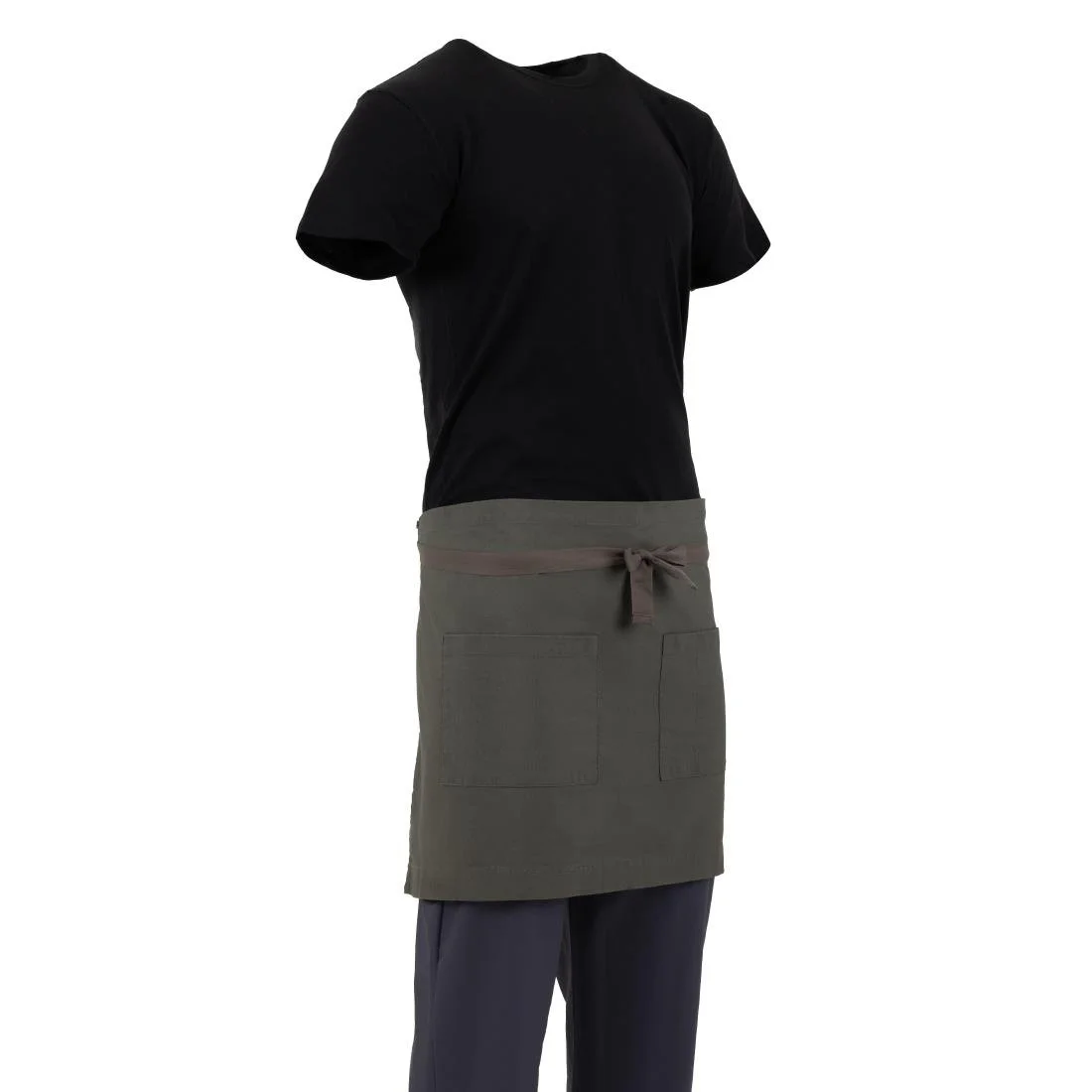 Southside Cotton Canvas Waist Apron Khaki - Image 8