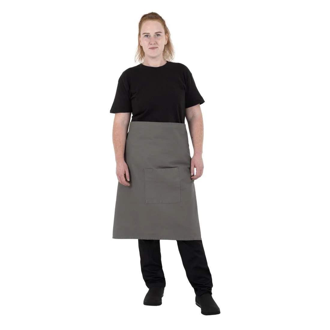 Southside Cotton Canvas Bistro Apron Khaki - Image 2