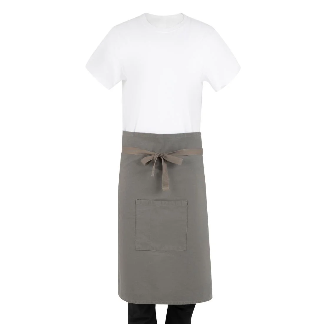 Southside Cotton Canvas Bistro Apron Khaki - Image 1