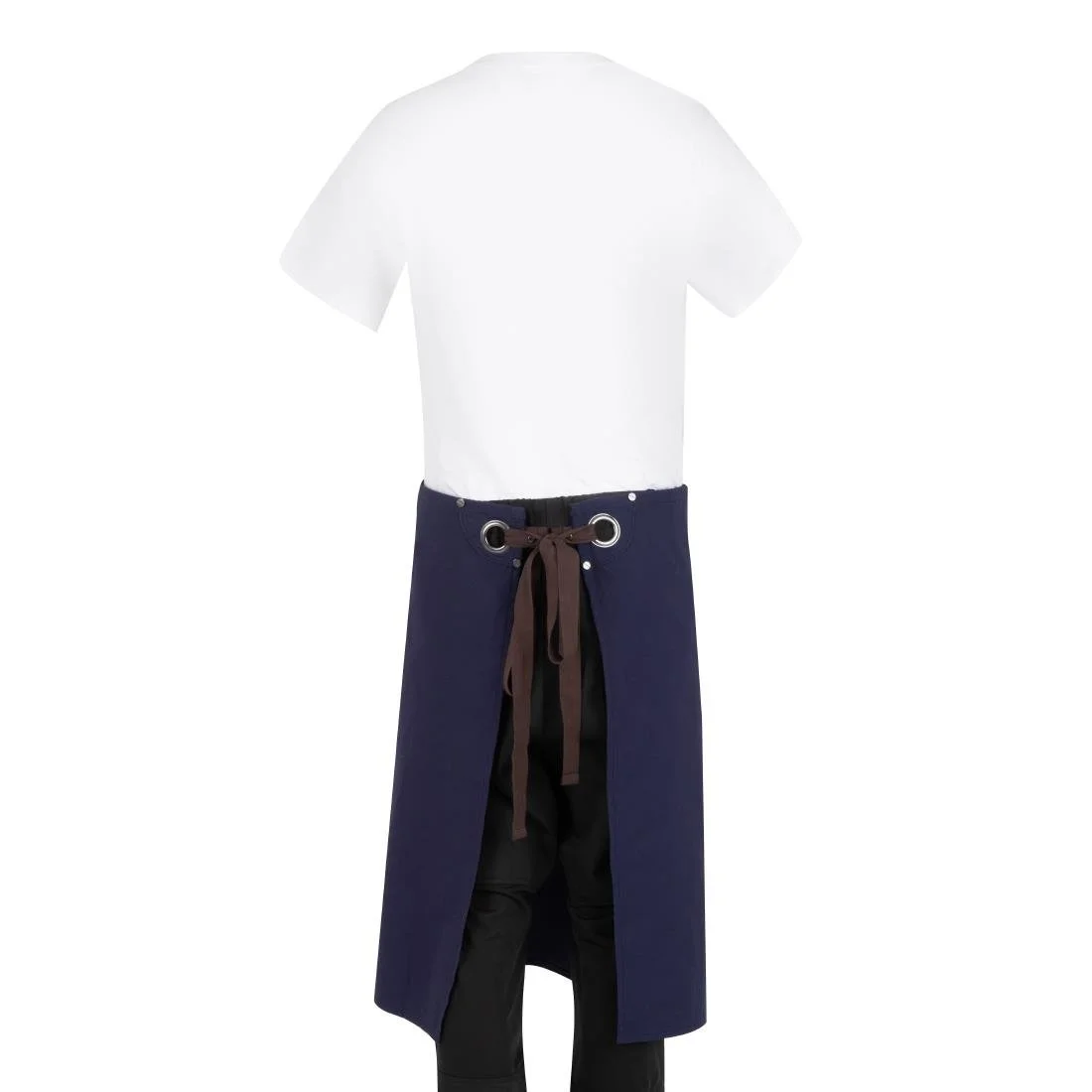Southside Cotton Canvas Bistro Apron Navy Blue - Image 10