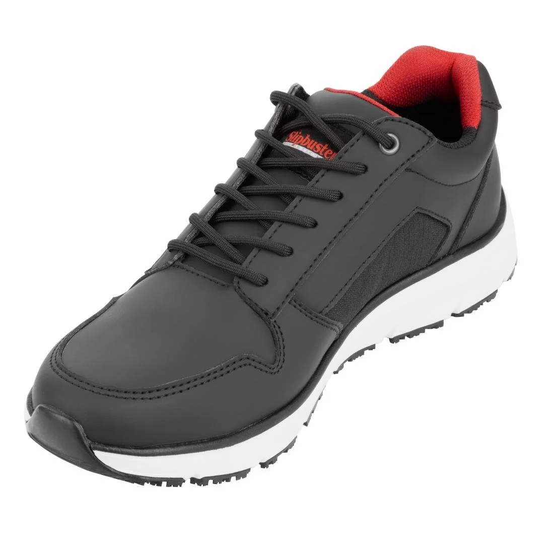 Slipbuster Veso Trainers Black/Red - Image 2