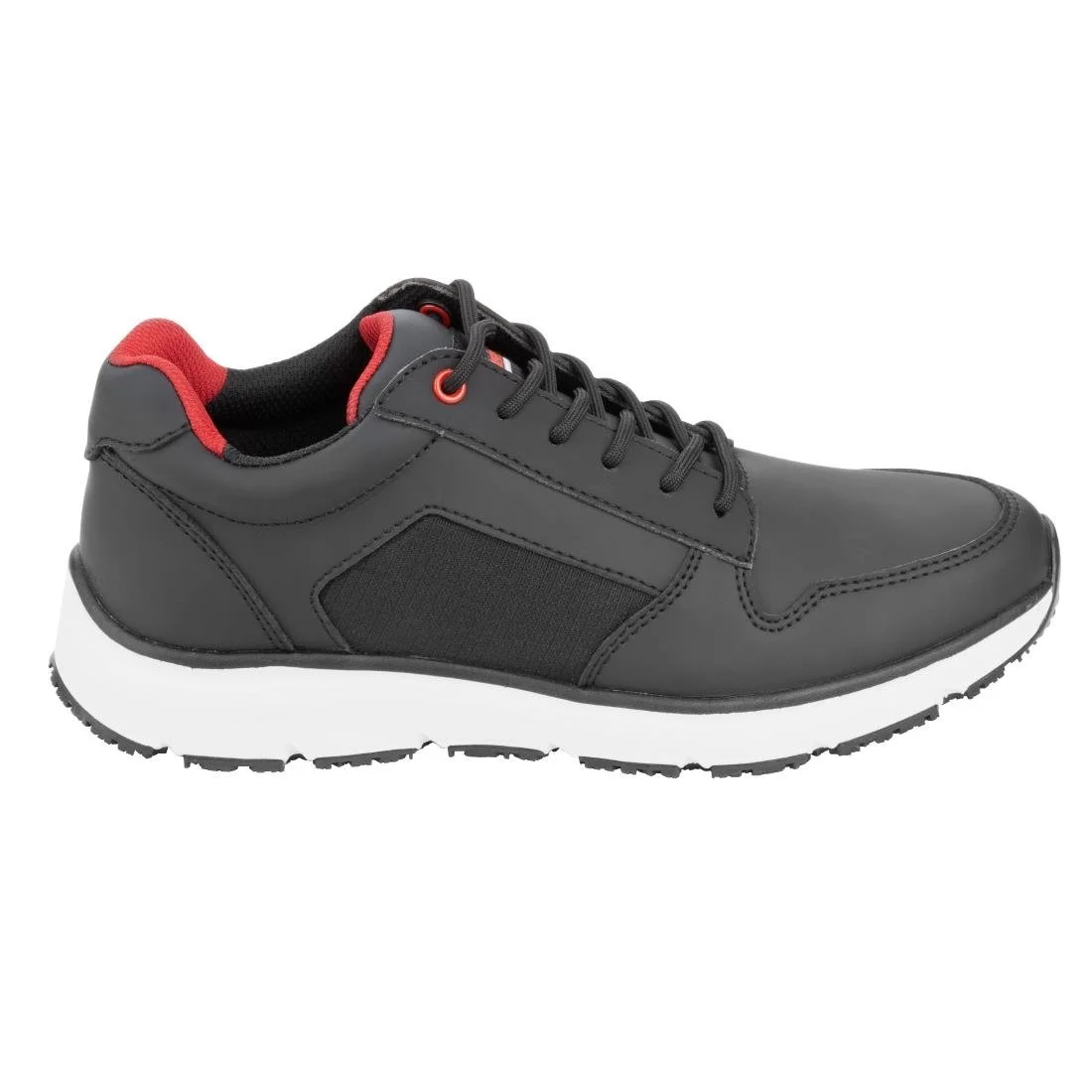 Slipbuster Veso Trainers Black/Red - Image 4