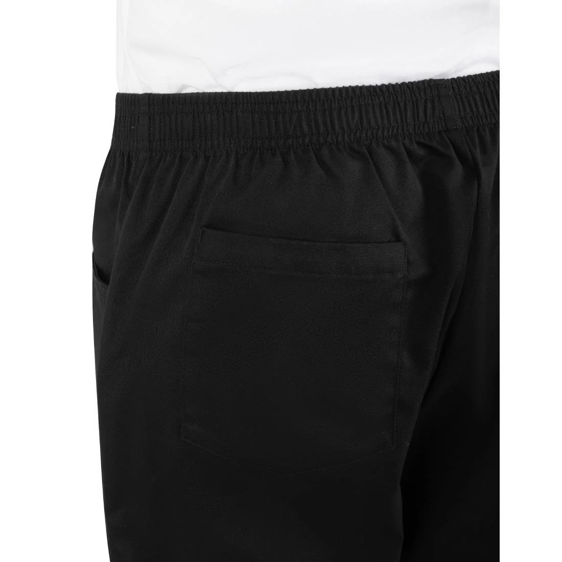 Southside Slim Fit Casual Unisex Trousers Black - Image 11