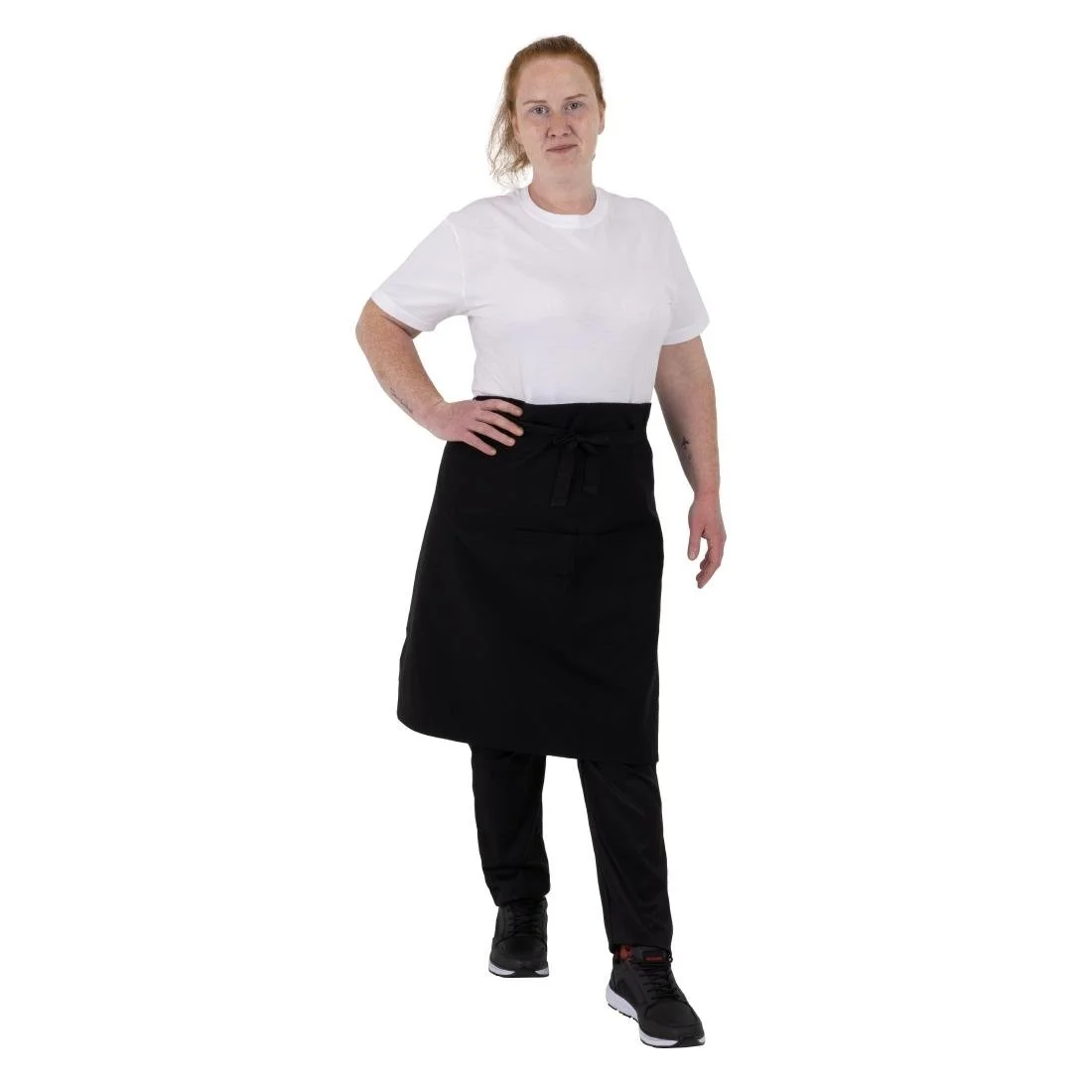 Southside Cotton Canvas Bistro Apron Black - Image 3