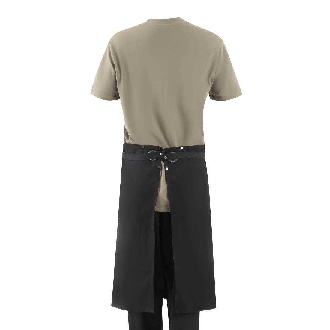 Southside Cotton Canvas Bistro Apron Black - Image 7