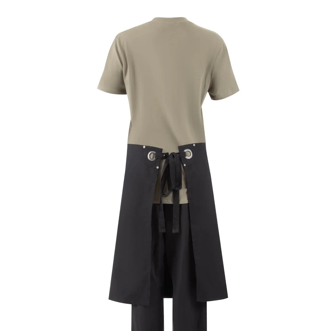 Southside Cotton Canvas Bistro Apron Black - Image 9