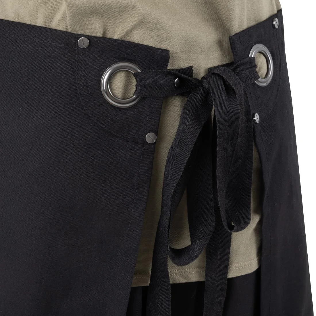 Southside Cotton Canvas Bistro Apron Black - Image 10