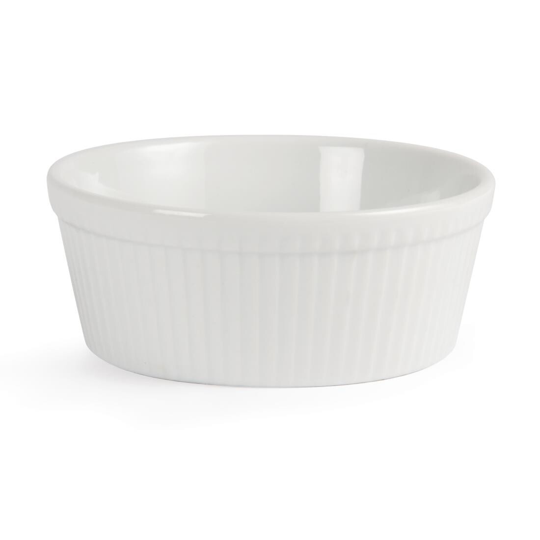 Olympia Whiteware Round Pie Dishes 134mm