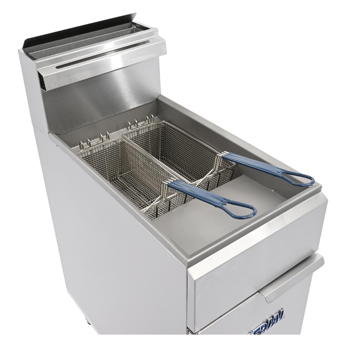 Imperial Twin Tank Twin Basket Natural Gas Fryer IFS-2525