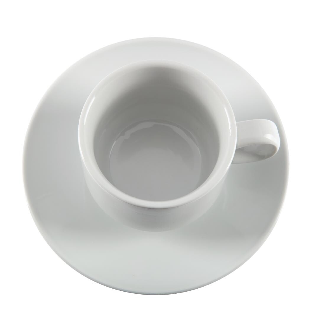 Olympia Whiteware Stacking Tea Cups 200ml 7oz