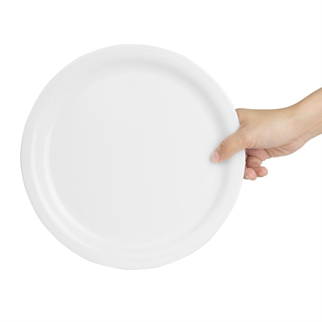 Kristallon Melamine Narrow Rimmed Plates 267mm